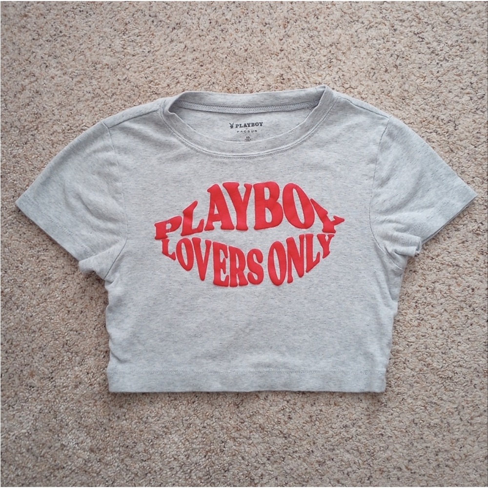 Playboy Lovers Only Cropped Top